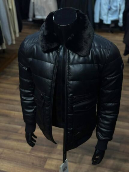 Basic Leather Jacket/3417